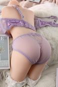 cheaper silicone TPE toys juguetes sexuales real asian japan soft feel no head half body sex doll by AutomaticWoman